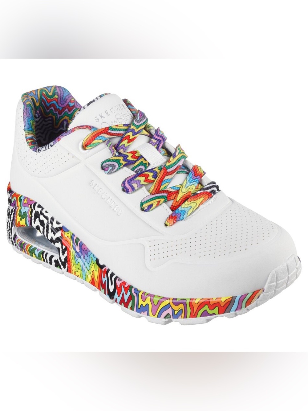 Skechers x Jen Stark Uno Mini Drip Sneakers NIB Women’s 7.5